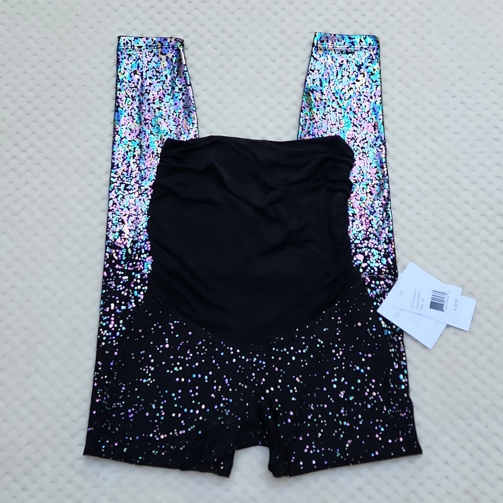 **HP**Nwt Beyond Yoga Beyond the Bump Alloy Ombre Leggings - Picture 2 of 12